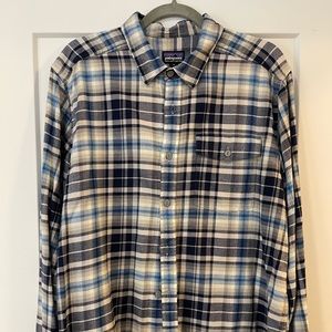 Patagonia cotton flannel long sleeve